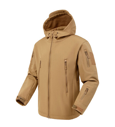 Military Shark Skin Soft Shell Jackets Ανδρικά Tactical αντιανεμικό αδιάβροχο μπουφάν Ανδρικά μπουφάν Στρατού Combat Ανδρικά παλτά με κουκούλα Bomber