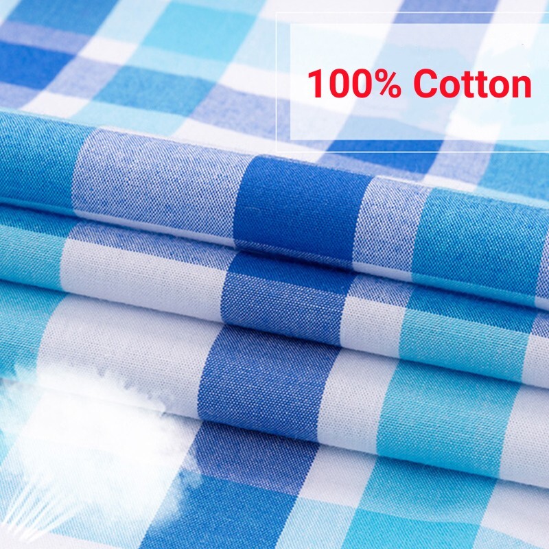 2024 Νέο 100% βαμβακερό ανδρικό πουκάμισο με μακρυμάνικο καρό ανδρική μπλούζα ζακέτα ριγέ Camisa Social Oversize Size S-8XL