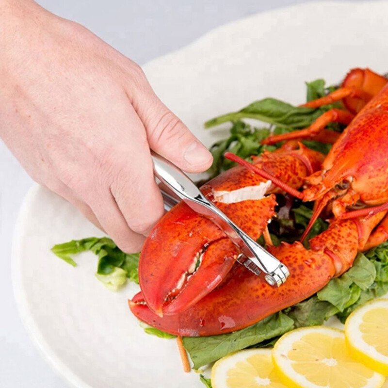 Jūros gėrybių įrankių rinkinys Kojų lukštenimas su 6 vnt nerūdijančio plieno šakėmis ir 3 vnt cinko lydinio omarų krabų vėžiagyvių omarų kojų atidarytuvų rinkinys
