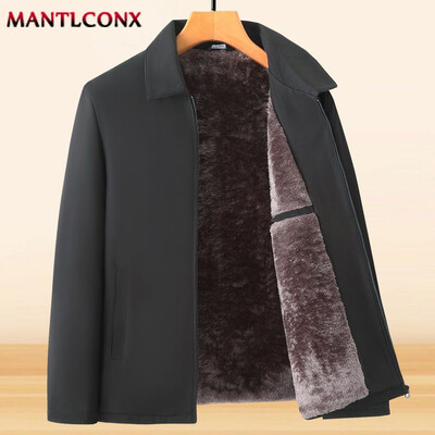 Χοντρό τζάκετ Fleece Ανδρικό Αντιανεμικό Ανδρικό χειμερινό παλτό Blazer Φθινοπωρινό Ζεστό Ανδρικό Μπουφάν Windbreak Casual Business Παλτό L-3XL