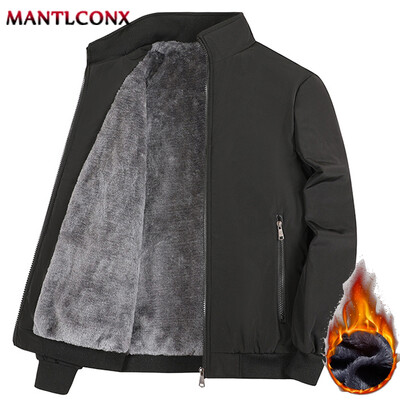 Χοντρό τζάκετ Fleece Ανδρικό Αντιανεμικό Ανδρικό χειμερινό παλτό Blazer Φθινοπωρινό Ζεστό Ανδρικό Μπουφάν Windbreak Casual Business Παλτό L-3XL
