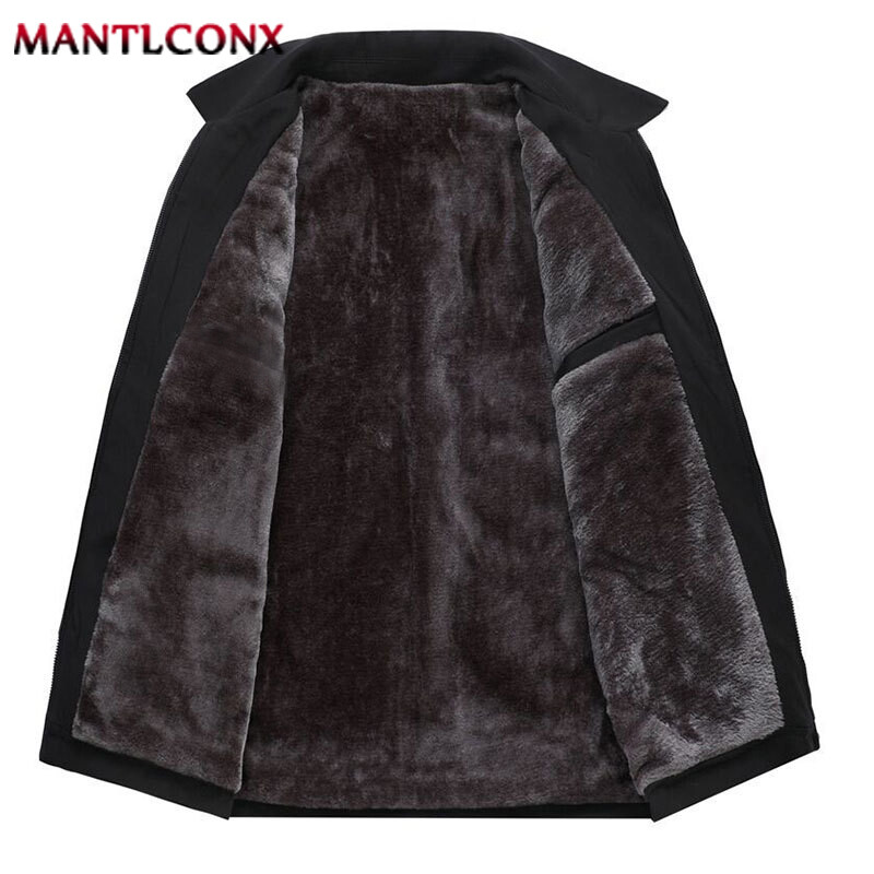 Χοντρό τζάκετ Fleece Ανδρικό Αντιανεμικό Ανδρικό χειμερινό παλτό Blazer Φθινοπωρινό Ζεστό Ανδρικό Μπουφάν Windbreak Casual Business Παλτό L-3XL