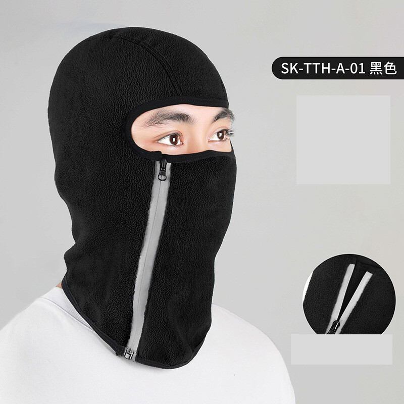  Tarpvalstybinis dviračių žygis su šiltu gobtuvu alpinizmas lauke, apsaugantis nuo šalčio, gaubtas galva ir kaklas, integruota šviesą atspindinti vilnos kepurė