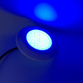 LED IP68 baseina vieta 12W plāns plastmasas sveķu pildījums DC12V RGB daudzkārtējas sinhronizācijas zemūdens apgaismojums IP68 silts balts zils auksts auksts balts