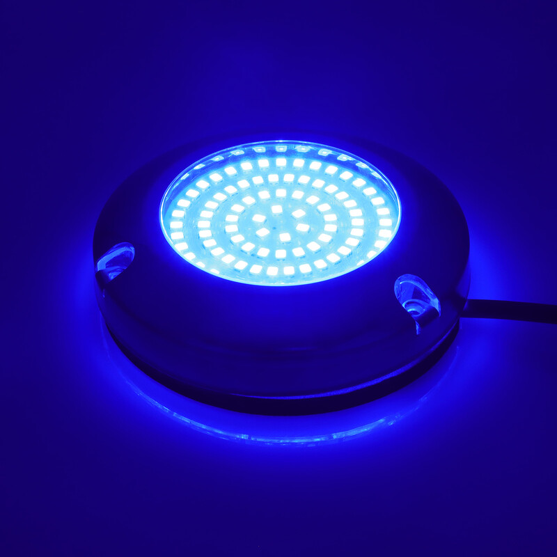 1db víz alatti lámpa IP68 vízálló úszómedence LED lámpa 3,5W 90LED frissített kültéri spotlámpa akváriumi akvárium tóhoz