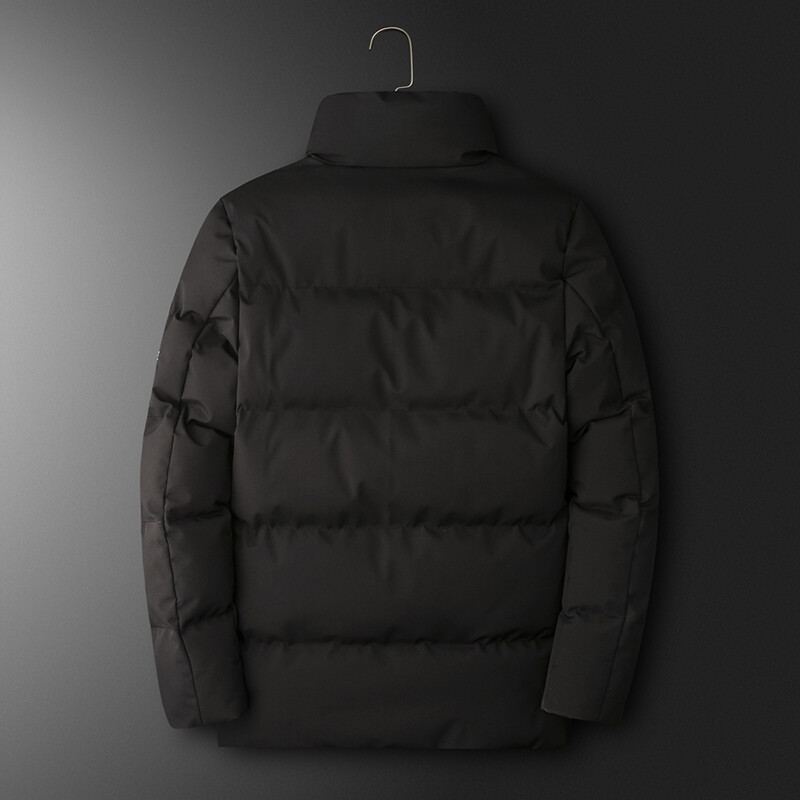 Puffer dzseki férfi őszi téli kabát meleg kabát felsőruházat pamut párnázott kabát férfi divat ruházat rombusz textúra alkalmi parkák