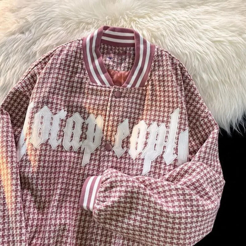 Ανδρικά παλτό με γέμιση αισθητικής με επένδυση Rhombus Lattice Parkas 2024 Ανδρικό πουπουλένιο μπουφάν με καπιτονέ Κρύο ελαφρύ χειμωνιάτικο εξωτερικό