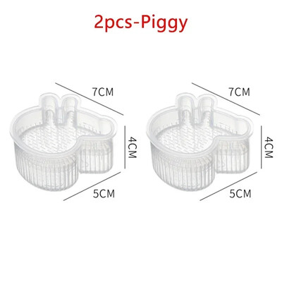 2vnt / 6vnt Virtuvės aksesuarai Sušių formų trikampio formos sušių mašina formų sušių įrankis Onigiri ryžių kamuolys Bento Machinenori
