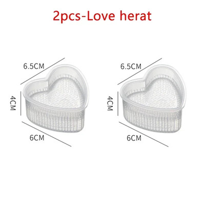 2vnt / 6vnt Virtuvės aksesuarai Sušių formų trikampio formos sušių mašina formų sušių įrankis Onigiri ryžių kamuolys Bento Machinenori