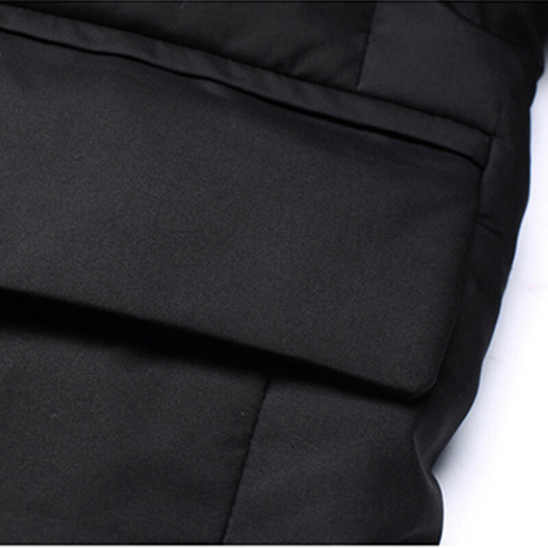 Téli New Style 90 fehér kacsatoll férfi csúcsminőségű, sálgalléros, alkalmi öltöny dzseki