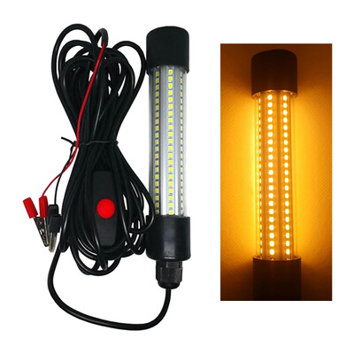 12V Φωτιστικό Ψαρέματος LED Υποβρύχιο Υποβρύχιο Φως Ψαρέματος IP68 Λάμπα Finder Lures Προσελκύει Γαρίδες Squid Krill Light