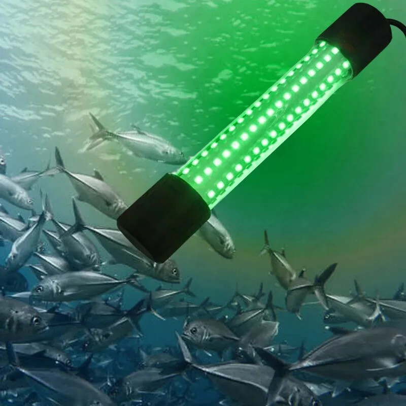 12V Φωτιστικό Ψαρέματος LED Υποβρύχιο Υποβρύχιο Φως Ψαρέματος IP68 Λάμπα Finder Lures Προσελκύει Γαρίδες Squid Krill Light