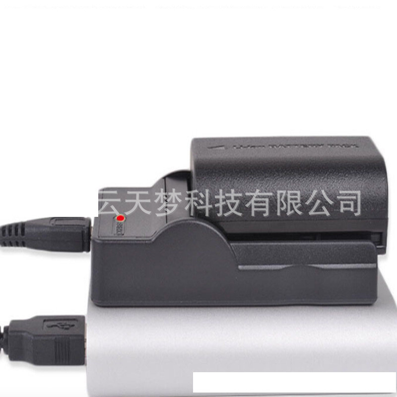 Piemērots Sony NP-FV50 FV70 FV100 FH50 FH70 FP50 akumulatora USB ceļojumu lādētājam