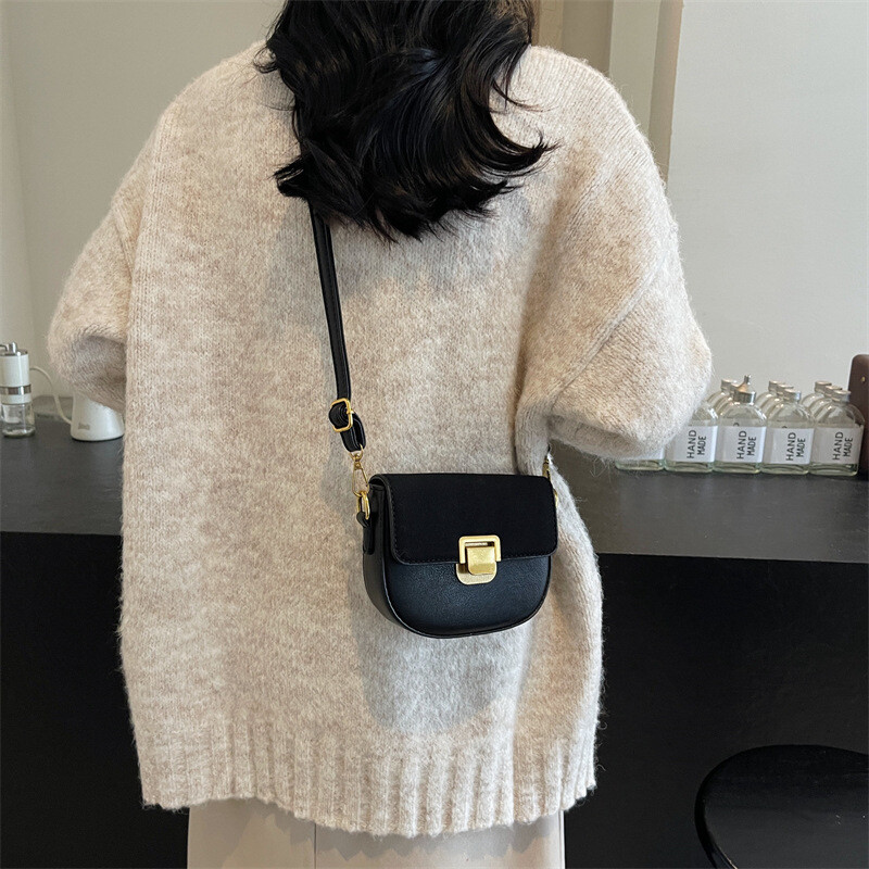 2024. gada augstākās klases tekstūras sieviešu somas, jauna rudens un ziemas modernā mode, populāras pārrobežu somas, ārzemju stila universāla viena pleca soma