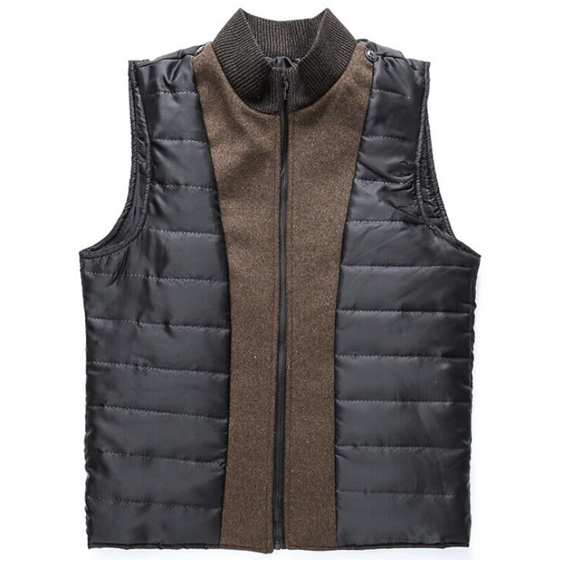 Μάλλινο παλτό ανδρικό χειμωνιάτικο αντιανεμικό μακρύ χοντρό μάλλινο μπουφάν abrigo hombre ανδρικός γιακάς μονόστομος με γιλέκο μάλλινα παλτό