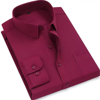 Plus Large Size 9XL 8XL 7XL 6XL 5XL Slim Fit Ανδρικό Business Casual πουκάμισο μακρυμάνικο Κλασικό ριγέ ανδρικό κοινωνικό πουκάμισο