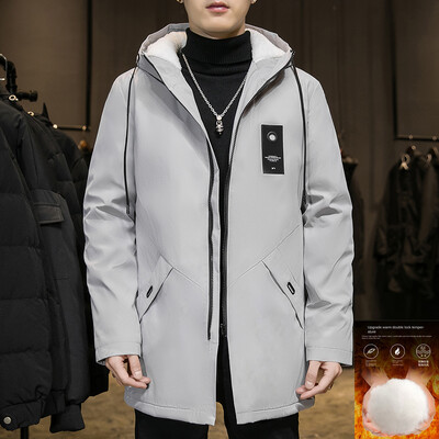 2024 tavaszi és őszi új klasszikus divat hosszú kabátban Férfi alkalmi laza, kényelmes, kiváló minőségű treckkabát