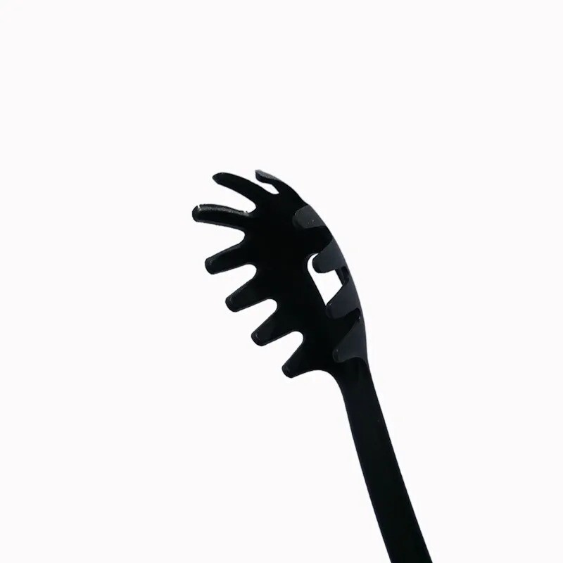 Virtuvės priedai Praktiški makaronų įrankiai Kastuvas kiaurasamtis Spagečių šaukštas Nailono makaronų kiaurasamtis įtaisas