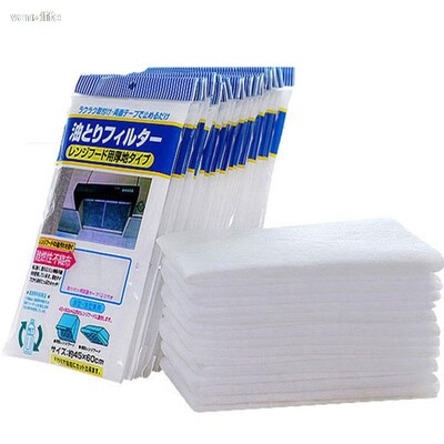 5db/vanzlife vágható Edénypapír-elnyelő papír olaj-gőzölő matricák konyhai szűrőpapír elszívó papírelszívókhoz