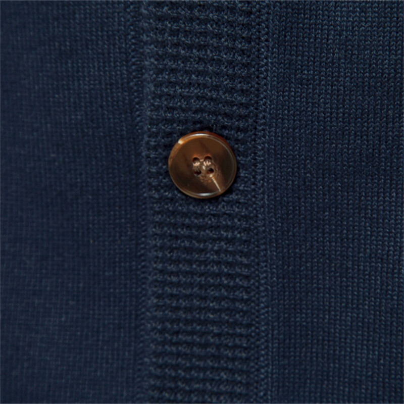 AIOPESON 2024 Νέα Φθινοπωρινή Ζακέτα Ανδρικά Πουλόβερ Casual Μονόχρωμο Μονόχρωμο Βαμβακερό Ανδρικό πουλόβερ υψηλής ποιότητας