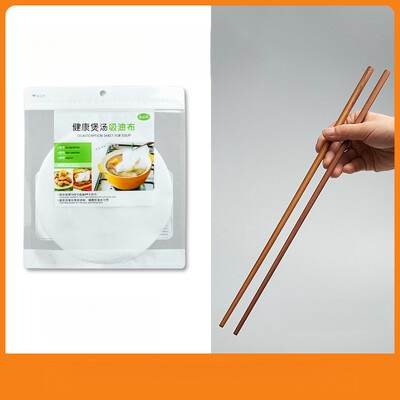 GIANXI eļļu absorbējošs loksnes pārtikas kvalitātes materiāls virtuvei, kas paredzēta zupai bez griešanas Absorbējiet taukus un ēdiet veselīgu eļļas filtrpapīru