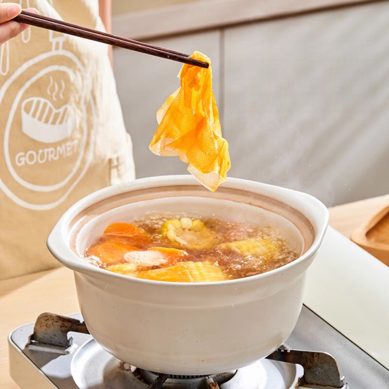 GIANXI eļļu absorbējošs loksnes pārtikas kvalitātes materiāls virtuvei, kas paredzēta zupai bez griešanas Absorbējiet taukus un ēdiet veselīgu eļļas filtrpapīru