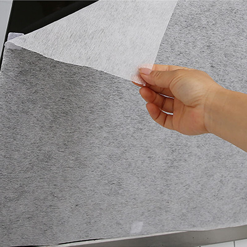 10 m*46 cm-es konyhai olajelnyelő papír, nem szőtt konyhai kellékek szűrő nedvességálló átlátszó olajmatrica konyhai eszközök