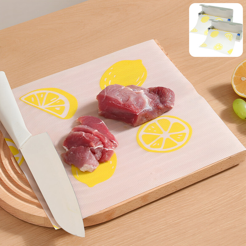 Vienkartinės paprastos pjaustymo lentos popierinis virtuvės kilimėlis, papildomas maistas, vaisių ir daržovių pjaustymo lenta, virtuvės padėklas