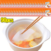 90/12 vnt Maisto klasės vienkartinis aliejų sugeriantis popierius virtuvės prietaisų sriuba Aliejaus filtravimo popierius kepimui kepti keptas aliejus sugerianti plėvelė