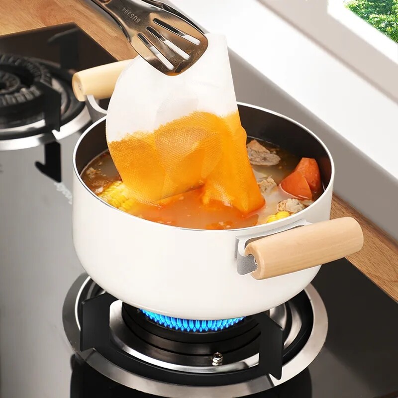 90/12 vnt Maisto klasės vienkartinis aliejų sugeriantis popierius virtuvės prietaisų sriuba Aliejaus filtravimo popierius kepimui kepti keptas aliejus sugerianti plėvelė