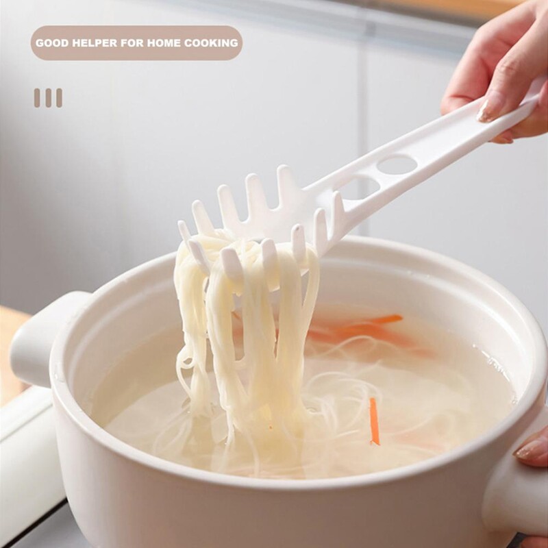 Makaronų kaušelis Kūrybinio maisto kokybės universalios medžiagos virtuvės reikmenys kiaušinio trynio atskyrimo kaušelis Ekonomiškas 3 viename