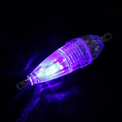 Mini LED horgászlámpa 6 cm-es kelléklámpa kültéri úszóhal éjszakai lámpákhoz Vízálló akkumulátoros villogó csalikészlet víz alatt