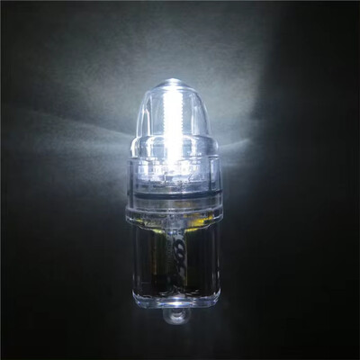 LED žūklės masalo lempa, dirbtinis masalas, lengvas giliai lašinamas povandeninis, vandeniui atsparus kulkos formos mirgantis naktinės žvejybos priedai