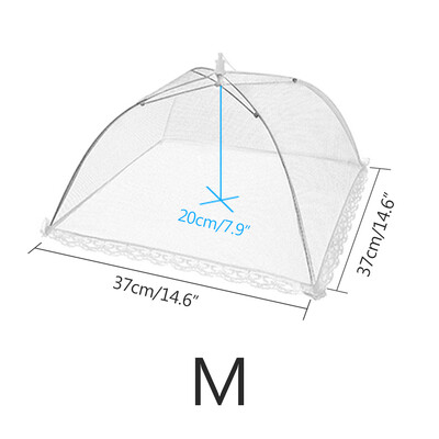 Καλύμματα φαγητού Διχτυωτό Πτυσσόμενο Κάλυμμα Κουζίνας Anti Fly Σκηνή Θόλος Ομπρέλα για πικνίκ Προστατευτικό Κάλυμμα Πιάτων Αξεσουάρ κουζίνας
