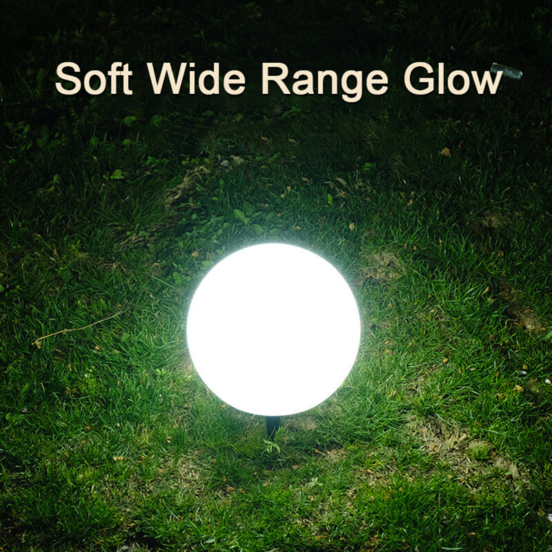 Solar LED Ball Lights Changing Color Outdoor IP65 Waterproof Solar Lamp for Lawn Patio Pathway Yard Decoration