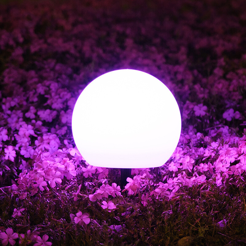 Solar LED Ball Lights Changing Color Outdoor IP65 Waterproof Solar Lamp for Lawn Patio Pathway Yard Decoration