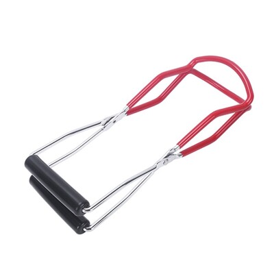 Nerūsējošā tērauda konservu burku pacēlājs virtuves rīks ar satvērēja rokturi, kas ir pretsaspraudējs, karstumizturīgs stikla pacēlājs