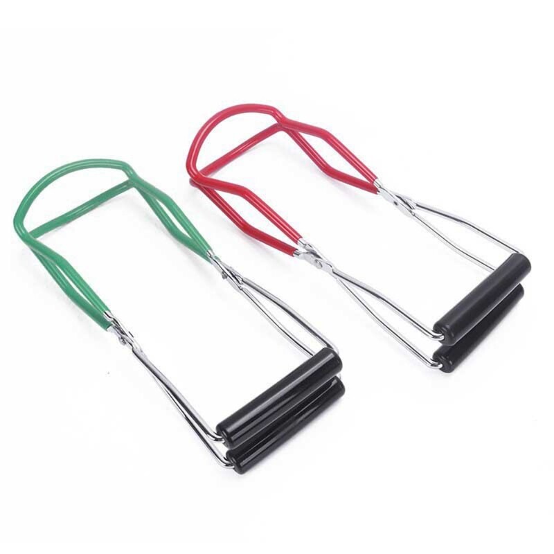 Nerūsējošā tērauda konservu burku pacēlājs virtuves rīks ar satvērēja rokturi, kas ir pretsaspraudējs, karstumizturīgs stikla pacēlājs