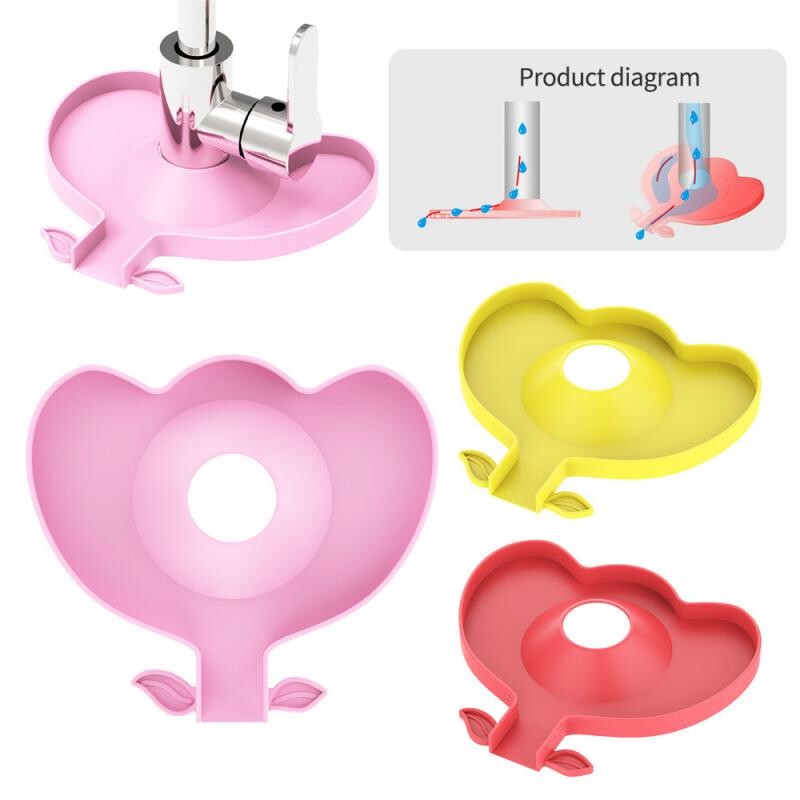 Virtuvės silikono maišytuvo kilimėlis, gėlių kriauklės išleidimo padėklas, vonios kambario stalviršio apsauga, šampūnas, muilo dozatorius, greitas padėklas