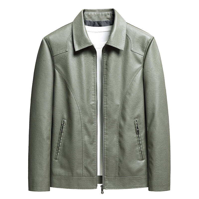 Ανοιξιάτικο φθινόπωρο Ανδρικά Casual Μοτοσικλέτα Μπουφάν Μπουφάν Ανδρικά Vintage Πανωφόρια Δερμάτινο Μπουφάν Αντρικό Μόδα Μπουφάν Ανδρικό Plus μέγεθος 8XL