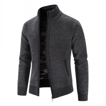 2023 Cardigan Jacket Ανδρικό Φθινοπωρινό Ανδρικό Ζεστό Παλτό Πλεκτό Πλεκτό Ανδρικό Πλεκτό Πουλόβερ Μασίφ Ζακέτα Ανδρικά Ανδρικά Casual Ρούχα