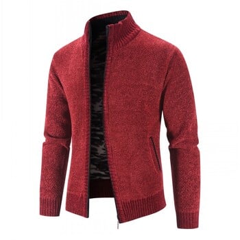 2023 Cardigan Jacket Ανδρικό Φθινοπωρινό Ανδρικό Ζεστό Παλτό Πλεκτό Πλεκτό Ανδρικό Πλεκτό Πουλόβερ Μασίφ Ζακέτα Ανδρικά Ανδρικά Casual Ρούχα