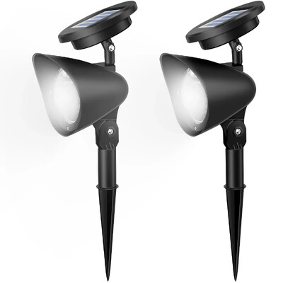Lauko LED saulės prožektorius sodo šviestuvai kraštovaizdžio dekoravimas IP65 atsparus vandeniui vejos kiemo tako medžiui atskirai lempa