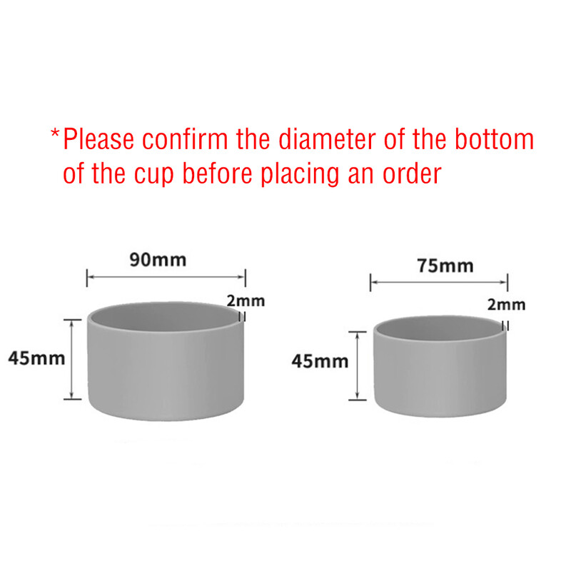 Silikona ūdens pudeles zābaks priekš Owala 24 unces 40 unces pretslīdēšanas aizsarguzmavas apakšas bufera aizsargs Freesip Twist