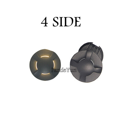 3W 5W beágyazott LED IP67 AC110V220V DC12V kültéri süllyesztett fedélzeti lámpa 1/2/3/4 oldalnézet Földalatti lámpa Járdavilágítás