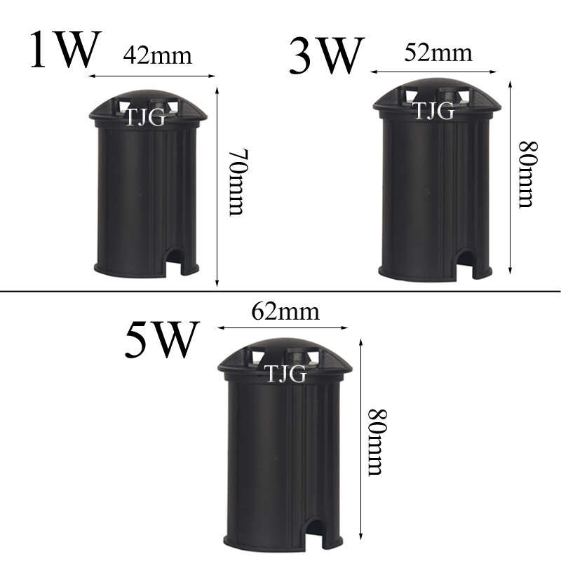 3W 5W beágyazott LED IP67 AC110V220V DC12V kültéri süllyesztett fedélzeti lámpa 1/2/3/4 oldalnézet Földalatti lámpa Járdavilágítás