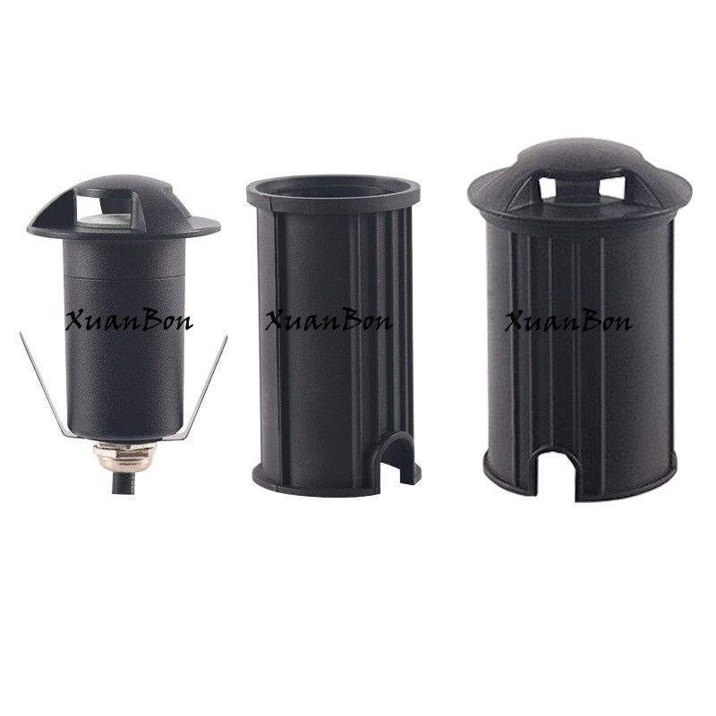 3W 5W beágyazott LED IP67 AC110V220V DC12V kültéri süllyesztett fedélzeti lámpa 1/2/3/4 oldalnézet Földalatti lámpa Járdavilágítás