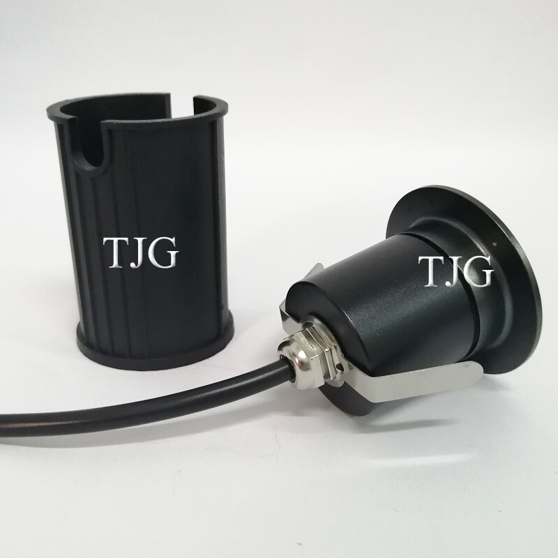 3W 5W beágyazott LED IP67 AC110V220V DC12V kültéri süllyesztett fedélzeti lámpa 1/2/3/4 oldalnézet Földalatti lámpa Járdavilágítás