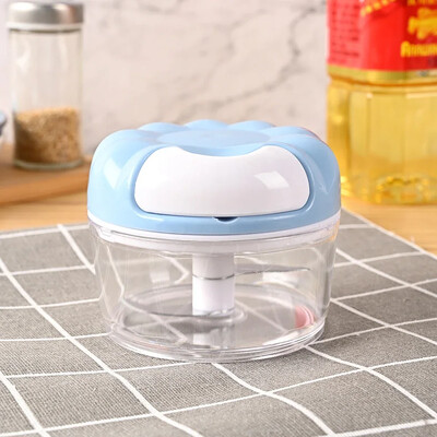 1 vnt Mini virtuvė Patogus česnako stūmiklis, buitinis rankinis pjaustymas česnako čili pipirų smulkintuvas