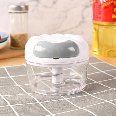 1 vnt Mini virtuvė Patogus česnako stūmiklis, buitinis rankinis pjaustymas česnako čili pipirų smulkintuvas